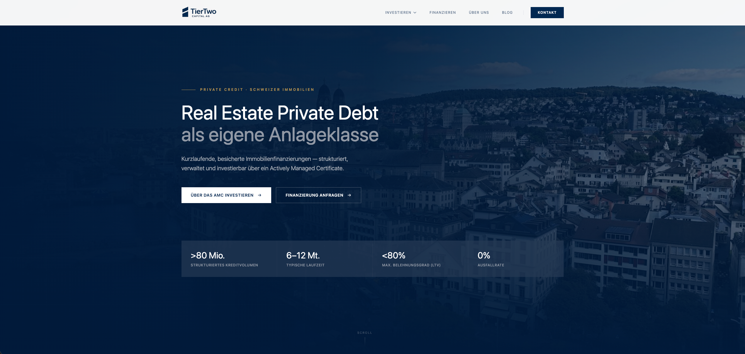 TierTwo Capital AG – Nach dem Redesign