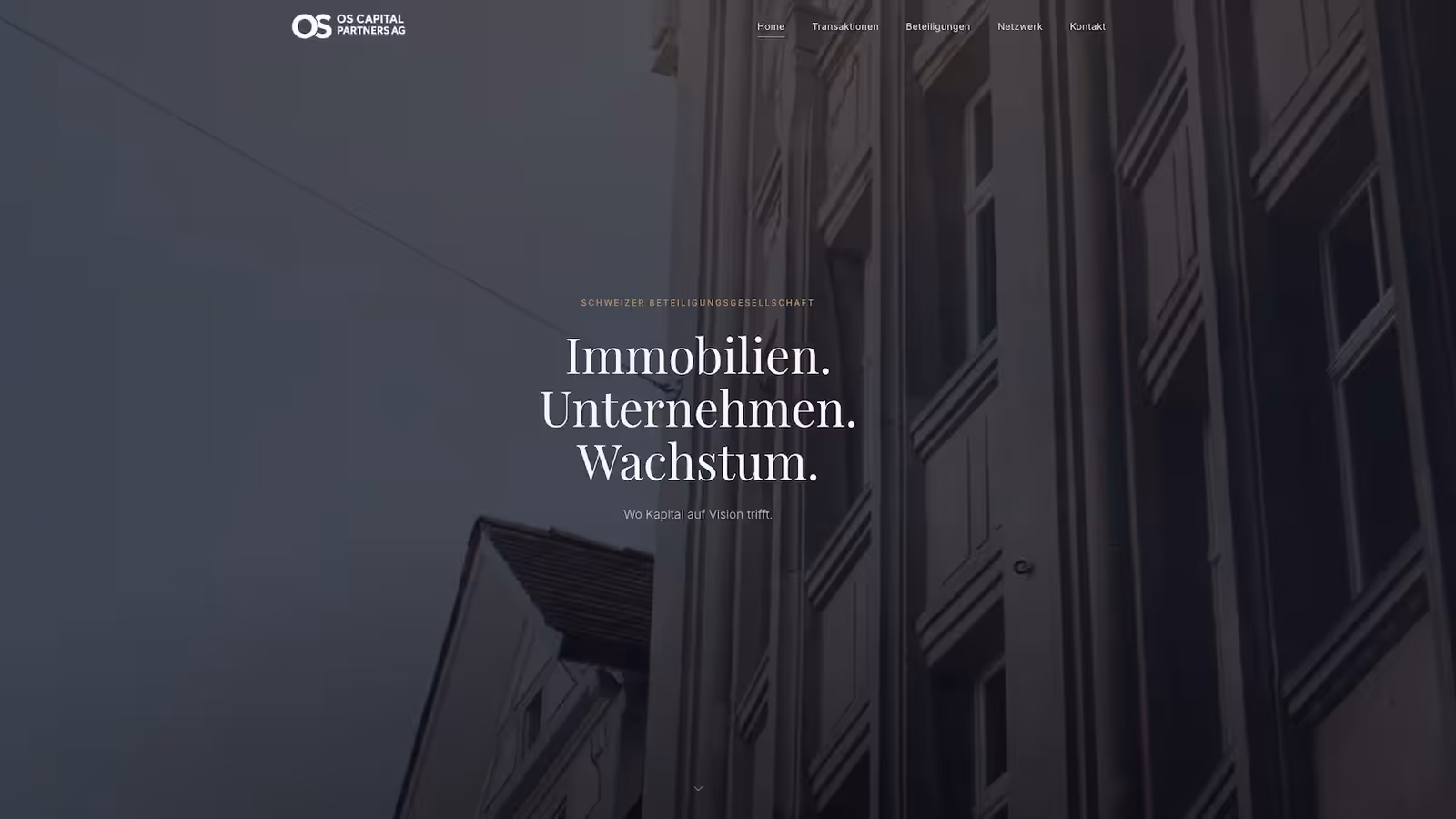 OS Capital Partners AG – Übersicht