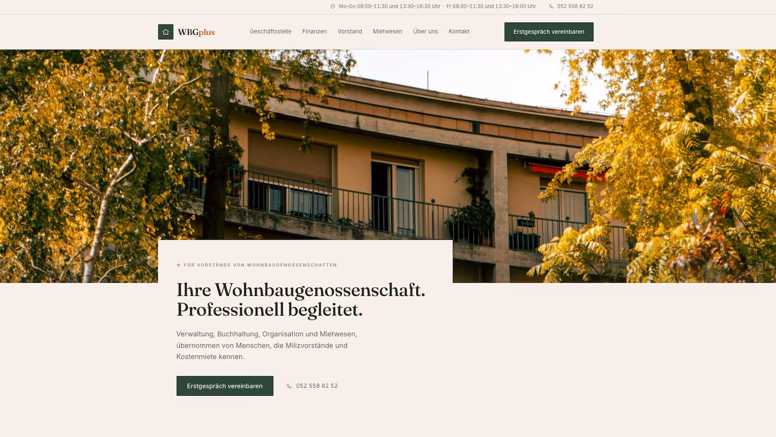 WBGplus – Übersicht