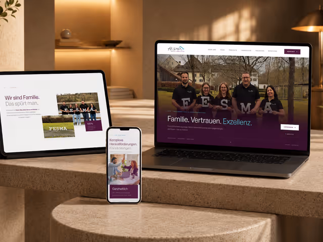 FESMA GmbH – Firmen-Website · Redesign