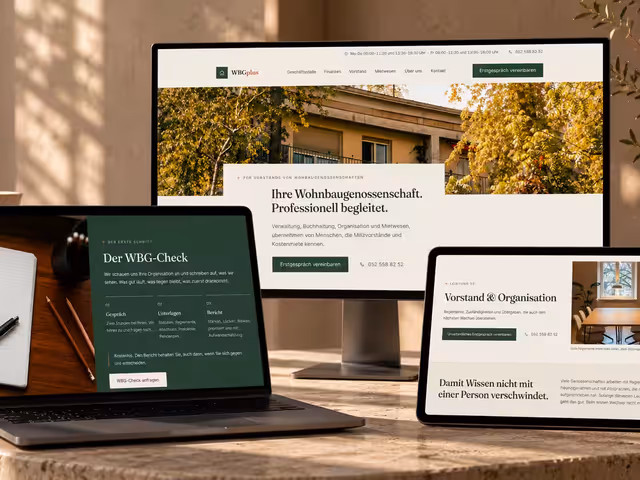 WBGplus – Firmen-Website · Verwaltung