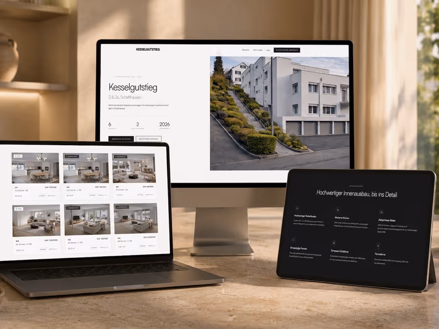 Kesselgutstieg – Projekt-Website · Sanierung